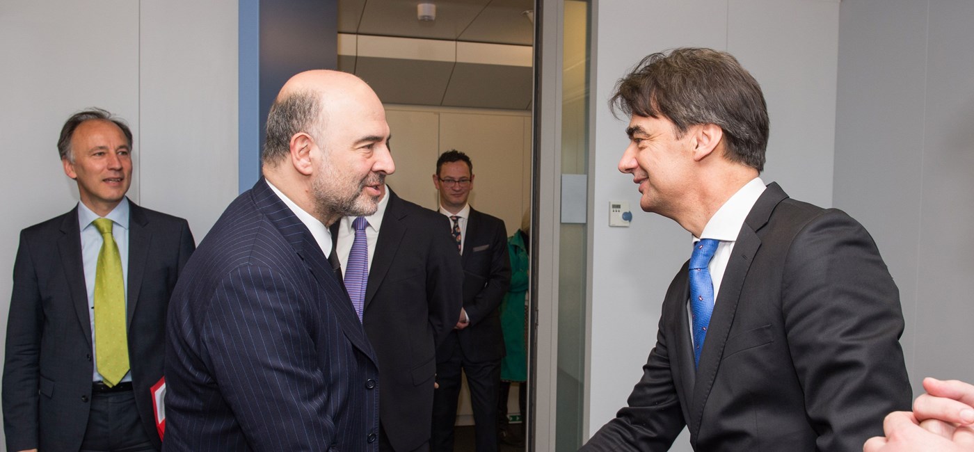 Potpredsjednik Vlade Grčić nakon sastanka s Moscovicijem: Opća je ocjena da smo napravili značajan napredak